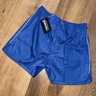 Vtg 70s 80s Shorts Vanderbilt Blue Striped Retro Tennis Track Nos Mens Large