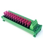 12 Position Din Rail Mount Dc Power Fuse Distribution Strip Module