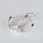 Us Ship Mini Cross Stainless Steel Bow Equipment For Archery Display Arrow Q-tip