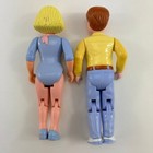 Fisher-price Loving Family Dollhouse Parents Dad Father   Mom Mother Doll 1993