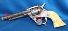 Kilgore American Cap Gun-early Cast Iron Cylinder Model-1940s-nice But Needs Fix
