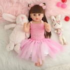 Reborn Baby Dolls 22 Inch Realistic Baby Doll Girl Silicone Full Vinyl Body