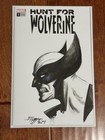 Hunt For Wolverine Marvel Blank Sketch John Bruggman  1 Original Art