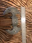 Custom Handmade Damascus Steel Wood Axe Hatchet Tomahawk Knife With Sheeth