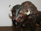 Vintage Western Bison Indians 12  Long Breyer Molding Co Plastic Buffalo 
