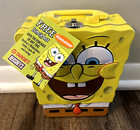 Spongebob Squarepants Tin Lunch Box 2003 3d 7x6 With Tag