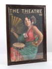 Framed 1910s The Theatre Geraldine Farrar Magazine Cover