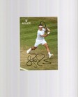 Roger Federer Hand Signed 4x6 Color Photo coa            Amazing In Action Pose
