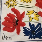 Vintage Vera Neumann 1960 70   s Tea Towel Wall Art Mcm Iconic Floral Design