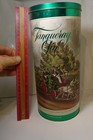 Tanqueray Gin 1830-1980 150th Anniversary Cylinder Tin Container W  Lid 1 75l
