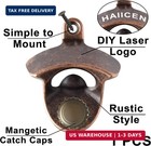 Rustic Magnetic Beer Bottle Opener Wall Mount Antique Copper Rustproof Soda Cap