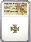 Greek Lesbos Mytilene El Hecte Apollo Hekte Coin 412 Bc - Certified Ngc Xf  ef 