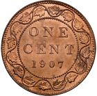 Canada - 1907 Edward Vii Large Cent - Ngc Ms63rb - Choice Mark Free Surfaces 