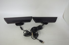 Lot O 2 Genuine Microsoft Xbox 360 Kinect Sensor Bar 1414 Black W power Adapter