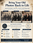 Professional Photo Restoration Service  Restore Damaged Photo - Digital Delivery
