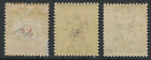Nyasaland Bca British Central Africa 1901 1d-6d Sg 57d-58 Mint Hinged Mh
