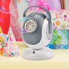 Automatic Bubble Machine Rotating Auto Bubble Maker With Led Light For Kids