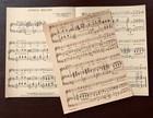 1932 Sheet Music Lovely Melody 4 Pages Jimmy Matchette Bouquet Whidden Vintage