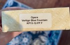 Visconti Opera Vertigo Blue Fountain Pen  Fine Nib