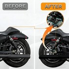 2 Inch Lowering Blocks Kit For Harley Davidson Touring Street Glide 2002-2026