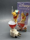 Vintage Disney Christmas Winnie The Pooh Bubble Night-light 7 