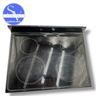 Whirlpool Range Oven Glass Cooktop  black  W10245805 9763326