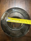 Antique Oil Lamp Shade Globe Cut Smoked 7   