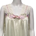Vintage Vanity Fair Women s Nightgowns Sleeveless Tricot Nylon Floral Size S