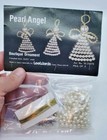 Leewards Pearl Angel Boutique Sequin Bead Christmas Ornament Kit Vintage Nos