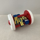 Vintage Ambi Toy Clatter Clowns Rolling Toy Wheel With Bells Made In Holland