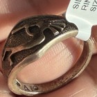 Vintage Hopi Sterling Silver Kokopelli Ring Size 9 Native American Signed