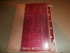 Vintage 1967 Yamaha Motorcycle Parts List Manual Td1-b