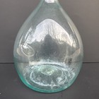 Antique Applied Top Calabash Flask Pontil Aqua Bottle