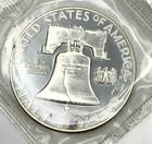 1962-p Proof Franklin Half Dollar Gem Proof Original Mint Cello 90  Silver