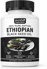 Ethiopian Black Seed Oil Softgels  4 64  Thymoquinone  gluten-free  60 Capsules