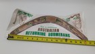 Australian Returning Boomerang Hand Carved Painted - Made In Australia