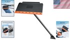 48-inch 2-in-1 Snow Scraper   Broom With Durable Silicone Head For Vehicles