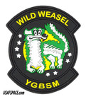 Usaf 422d Test   Evaluation Sq-422 Tes- F-16 Wild Weasel -nellis Afb- Pvc Patch