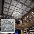 Drop In Ceiling Tiles Pvc Wall Panels Decor For Bar Pl30 Antique Tin 10pcs lot