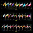 30pcs Sparkling Sequins Fishing Lure Realistic Metal Bait Spinnerbait