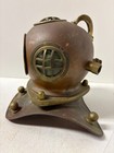 Mini Copper And Brass Divers Diving Helmet 7 Inch Vintage Nautical D  cor