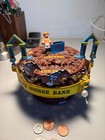 Vintage Cast Iron Race Horse Mechanical Coin Bank