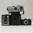 Lot Of 4 Assorted Vintage Kodak Cameras