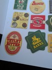 Vintage Beer Mats Coasters Collection British Brewery Pub Ephemera Lot Of 31