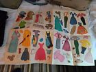 Vtg  Whitman June Allyson 1955 Paper Dolls Folder Set  Uncut 