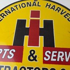 Vintage International Harvester Sign - Tractors Porcelain Advertisement Gas Sign