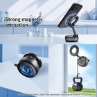 360   Vacuum Magnetic Phone Holder - Suction Cup Car Mount W  Foldable Stand Us