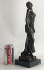 Bronze Sculpture Art Deco Special Patina Vitaleh Design Statue Figurine Figure