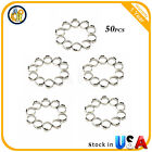 50pcs 3 4  Inch Pex Stainless Steel Clamp Cinch Rings Crimp Pinch Fitting