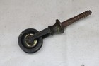 Old Screw Pulley Solid Cast Brass Vintage 1  Wheel 1 4    Rope Size Early 1900 s